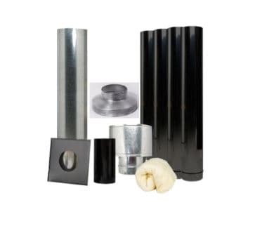 Kit de combustión 6" por techo de losa